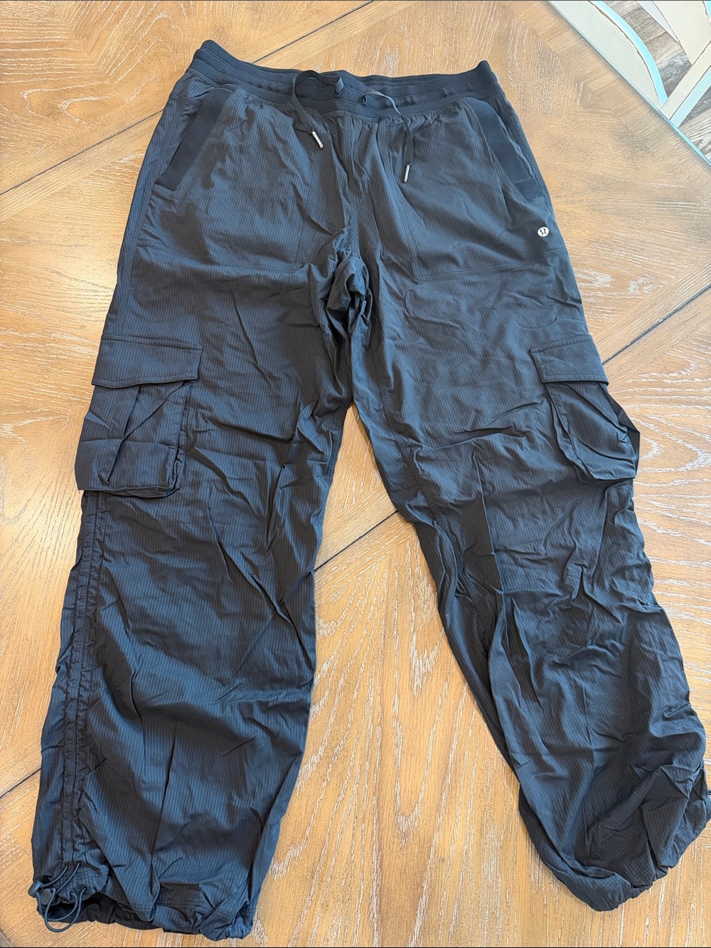 lululemon athletica Women's Black Cargo Track Pants